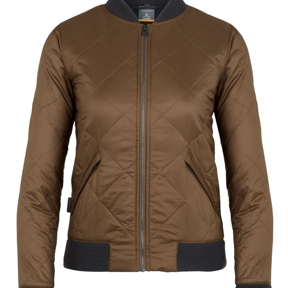 Icebreaker Brown Bomber Jacket